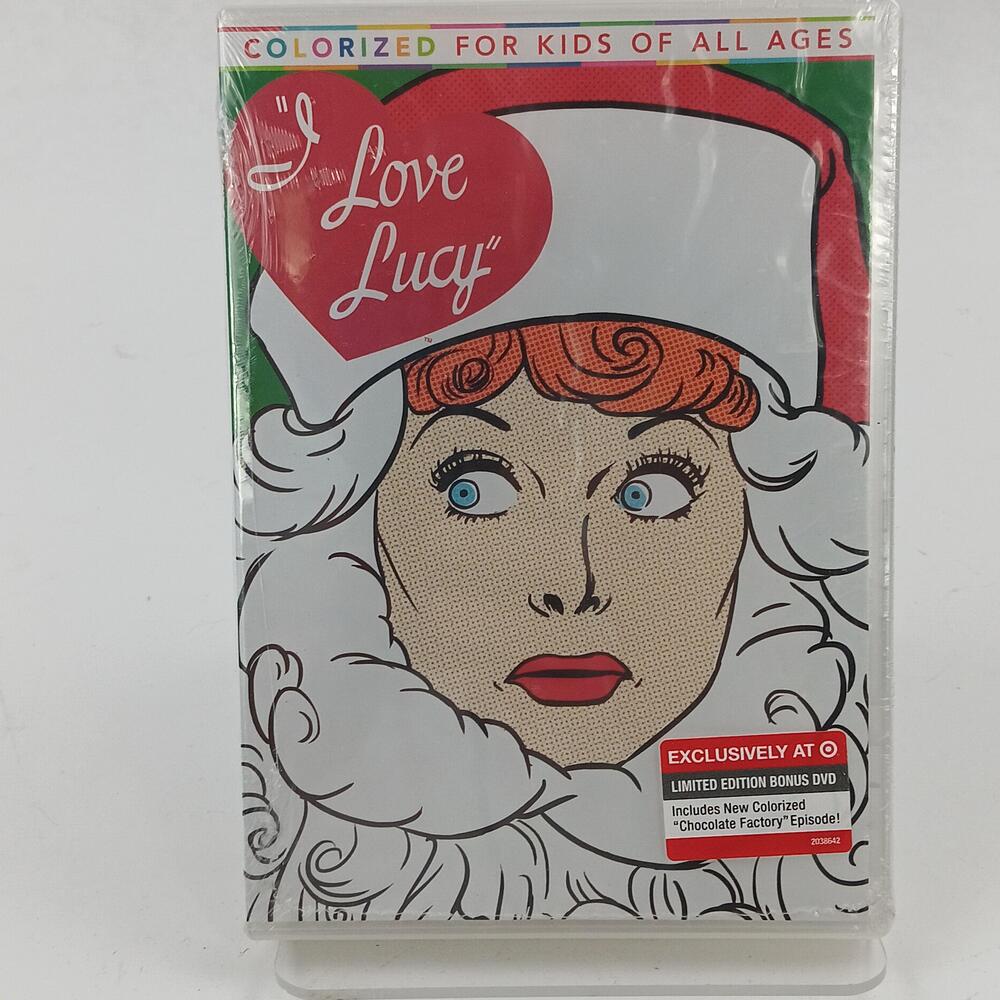 I Love Lucy Colorized Christmas Special DVD Target Exclusive NR New Sealed